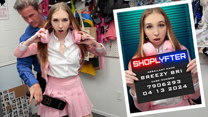 Breezy Bri'S High-Definition Office Adventure With Fetish Elements