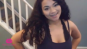 18-Year-Old Latina Teen Sucks Daddy'S Cock In Hd Video