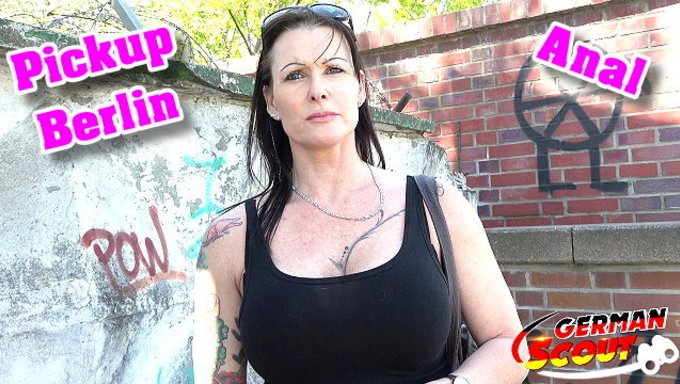 Mature German Woman Gets Brutally Analized In Street Casting