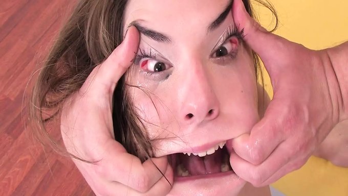 Big Tits Slut Gets Seduced And Suffers Brutal Anal And Deepthroat Action