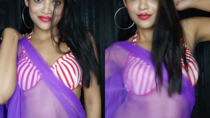 Slim Asian Babe Rekha Boi'S Sizzling Performance