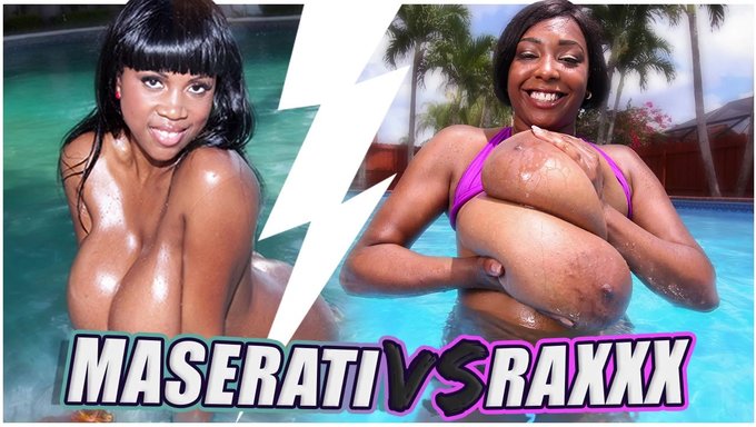Busty Black And Brunette Beauties Clash In A Titillating Showdown