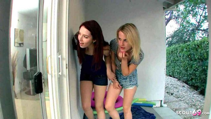 Catie Parker And Her Step Sister Indulge In A Wild Lesbian Threesome