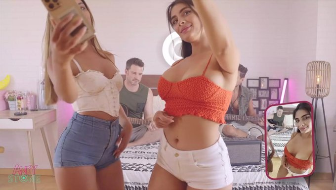 Two Amazing Foursomes With Hot Swinging Couples