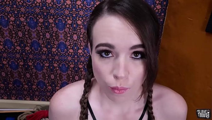 Submissive Slut Brooke Johnson Gets Punished And Played With Piss In Bdsm