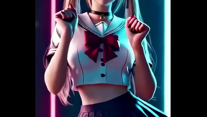Playful Dance Of Marie Rose In 3d With Doa And Cosplay Elements