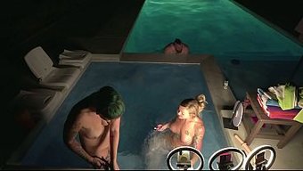 Mature Wife And Milf Share Control In A Hardcore Hot Tub Threesome