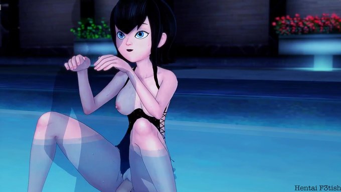 Mavis'S Poolside Hentai Adventure In 3d