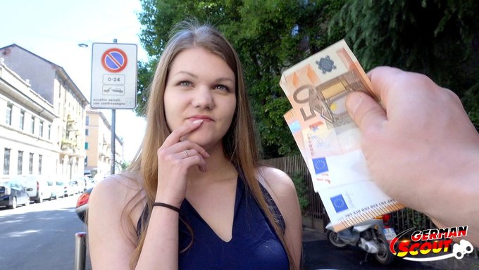German Casting Uncovers College Student'S First Anal Experience
