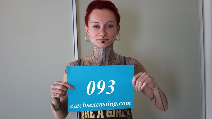 Tattooed Czech Babe Seeks Stardom In Porn Casting