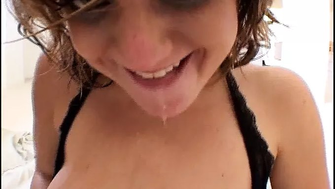 Brunette Teen With Big Natural Tits Takes Hardcore Ass Pounding