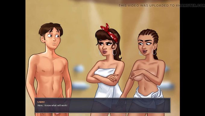 Summer Fun With A College Guy And His Massive Member In This Animated Episode