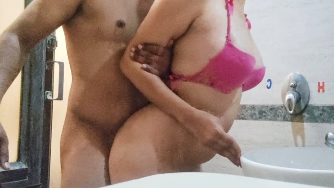 From Behind And In The Bathroom: Asian Beauty Gets Her Ass Pounded