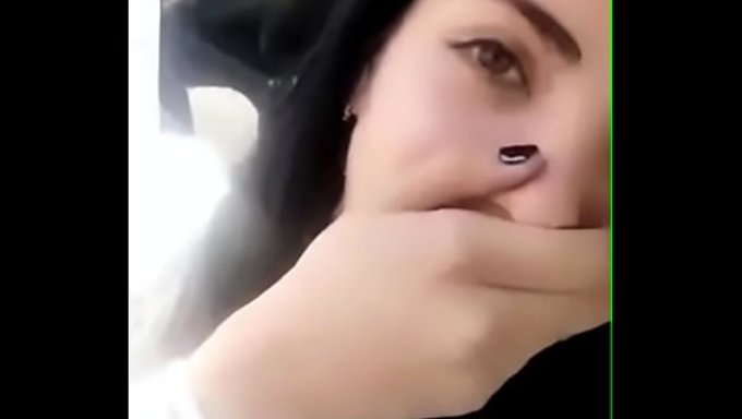 The Girl Was Caught In A Compromising Situation During A Rainy Day.