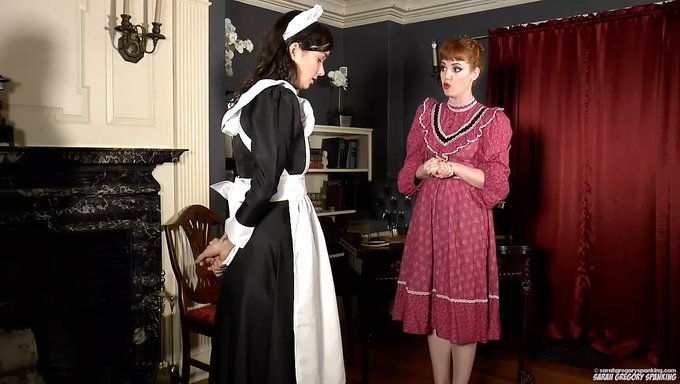 Lesbian Maids Enjoy Some Bdsm Fun