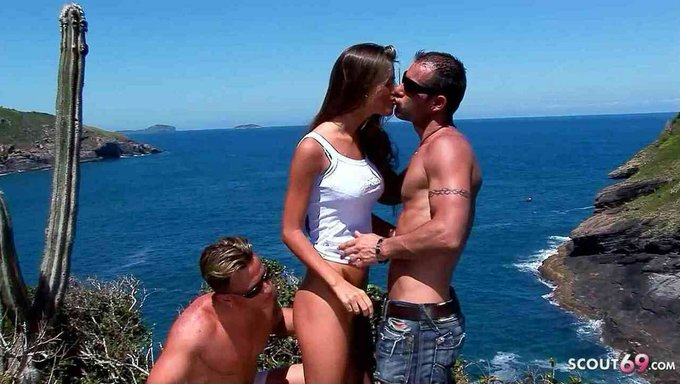 Nessa Devil Gets Double Penetrated In A Hot Mmf Threesome