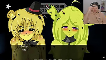 Große Brüste Und Große Hintern In Anime-Parodie Von Five Nights At Freddy'S