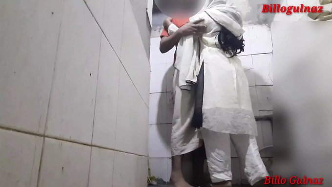 Step Sister'S First Anal Experience In Bathroom