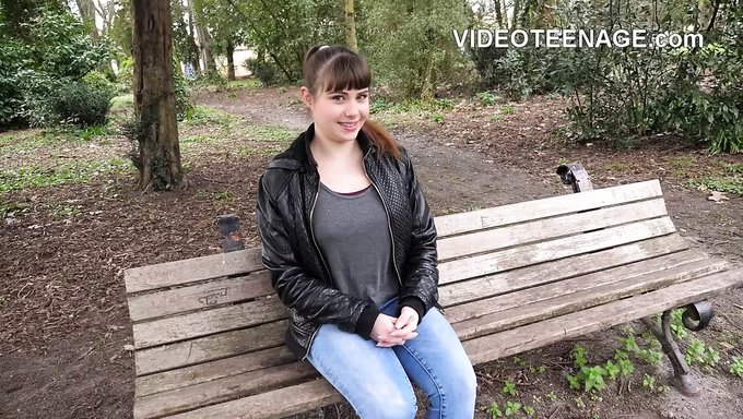 Teen Amateur With A Toy: First Anal Experience