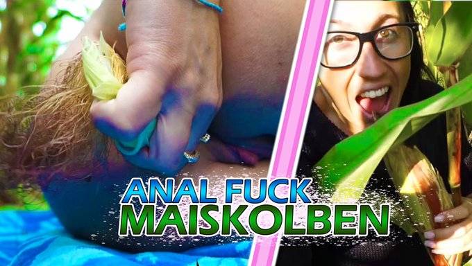 German Babe Gets Her Ass Pounded In A Cornfield