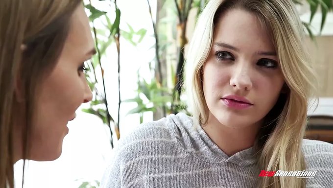 Big Natural Tits And Lesbian Action In New Sensations Video