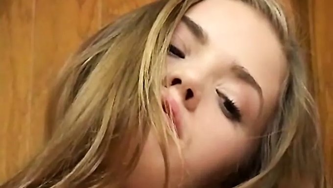 Blonde Teen Uses Dildo For Intense Solo Play