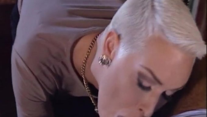 Vintage Italian Hardcore With Lana Woods And Her Big Cock