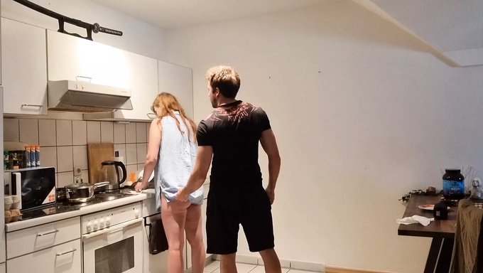 18-Year-Old Stepsister Gets Fucked In Secret And Almost Caught