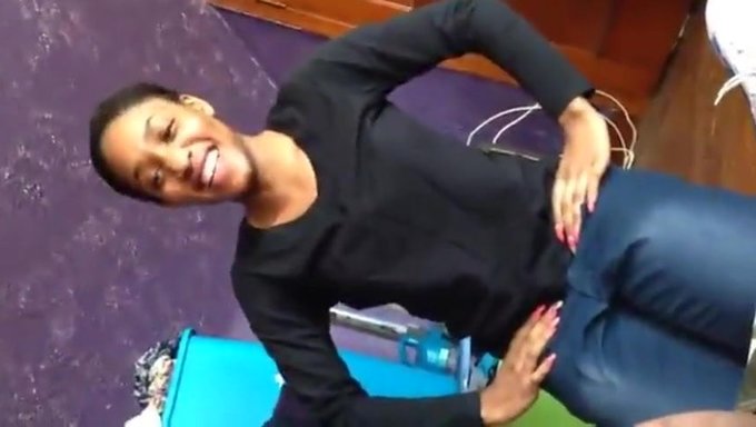 African Lady'S First Time Sucking A Dick