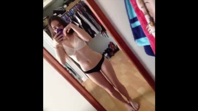 Watch A Stunning Brunette In A Jules Comp