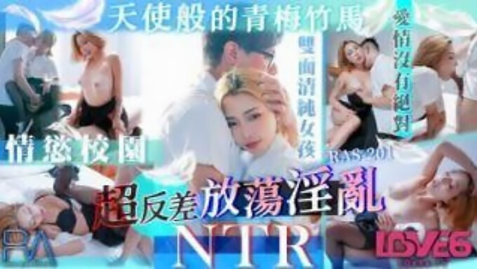 亚洲少女和他的朋友欺骗男友,以获得令人满意的体验